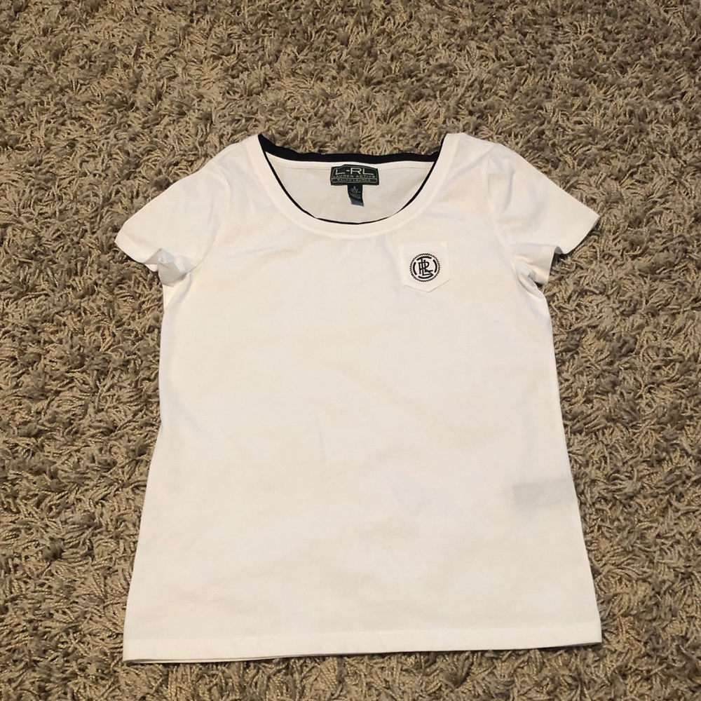 NWOT L- RL Lauren Active Women Tee
